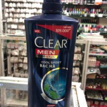 Dầu gội Clear men Bạc Hà 900g