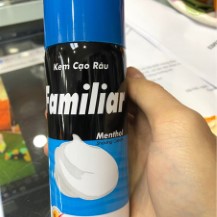 Bọt cạo râu familiar bé 175g