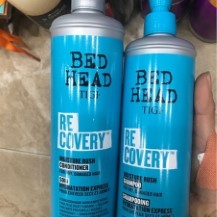 GỘI XẢ TIGI XANH NHẠT CHÍNH HÃNHG- PHỤC HỒI ĐỘ ẨM TỨC THÌ RECOVERY MOISTURE RUSH 400MLX2